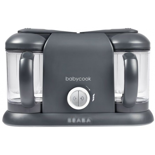 Beaba 芘亞芭 Babycook® Duo 蒸煮攪拌輔食機 (深灰色)